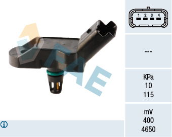 Emme Manifold Basınç (Map) Sensörü P106-P206-P207-...