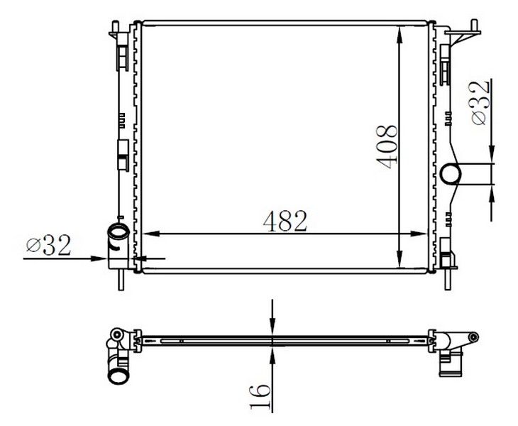 (X) Radyatör Brazing