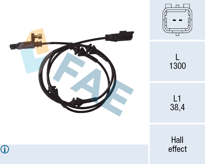 ÖN ABS TEKERLEK HIZ SENSÖRÜ P508 2.2-C6 3.0 V6-2.2 HDİ-2.7 HDİ 05> 407 1.8-2.0 16V 04> C5 06>