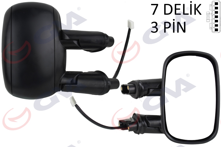 Dış Dikiz Aynası Sağ Elektrikli+astarli+konveks Fi...