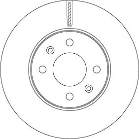 ÖN FREN DİSKİ (HAVA KANALLI) HYUNDAI i20 1.2L G4LA 15-20 1.4L G4LC 15-18 1.4L D4FC CRDi 15-18 / KIA RIO 1,2L 1.4L G4LA G4LC 17-> (256 ÇAP X 4 BİJON) - Takım disk fiyatıdır