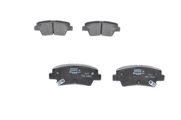 ARKA FREN BALATA HYUNDAI i20 1.2L G4LA 15-20 1.4L G4LC 15-18 1.4L D4FC CRDi 15-18 / ELANTRA 1.6L D4FB G4FG 16-> / KIA SOUL 1.6L D4FB 14-> / SPORTAGE 1.6L G4FD G4FJ T-GDI 15-> 1.6L D4FE 18-> delikli