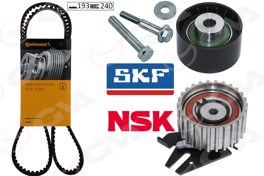 EKSANTRİK GERGİ KİTİ FIAT DOBLO 01> BRAVA 96>01 BRAVO 96>01 PALIO 00> MAREA 96> 1.9TD (193x240)