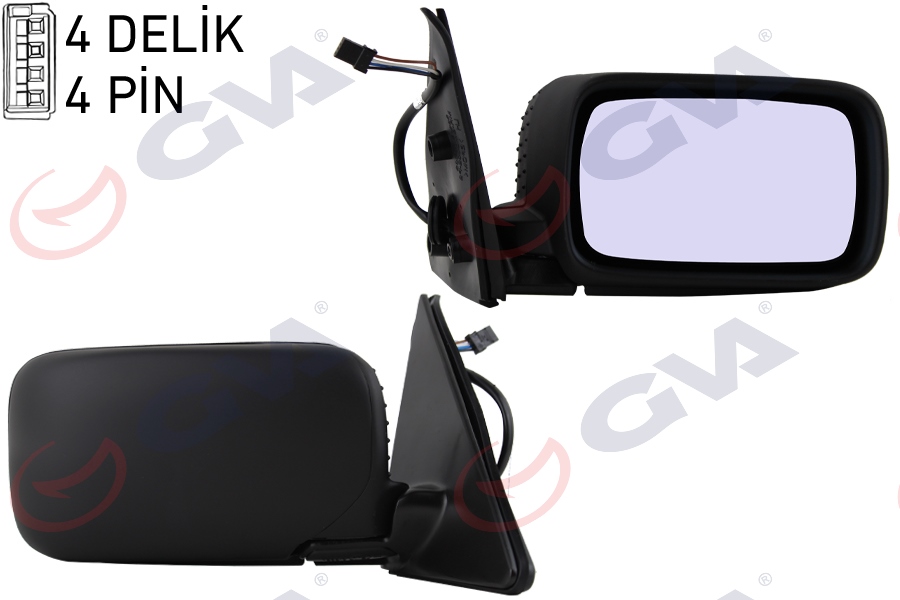 Dış Dikiz Aynası Elektirikli Isıtmalı Mavi Cam Sağ...