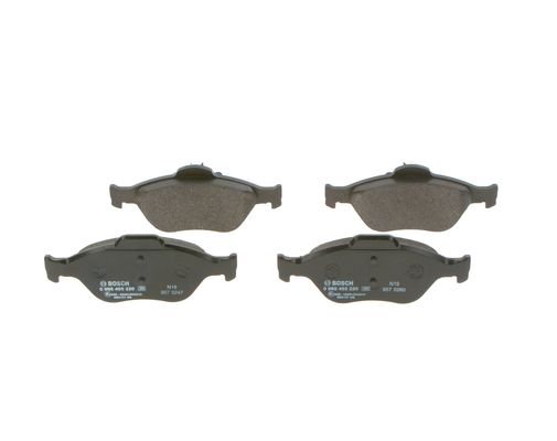 ÖN BALATA FIESTA 1.4TDCİ ABSLİ 00=> FUSION 02=> MAZDA 121 96=> MAZDA 2 03> (0986TB2812)