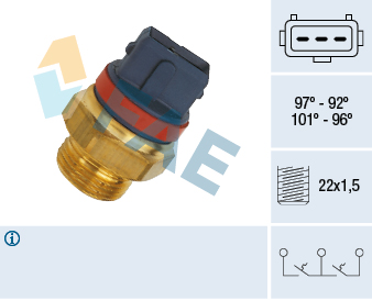Fan Müşürü Berlingo-partner-saxo VTS-P106 GTI-P205...