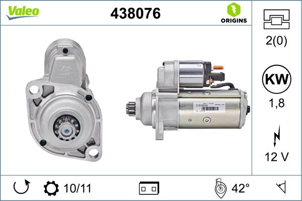 Marş Motoru 12V 2KW 11DİŞ