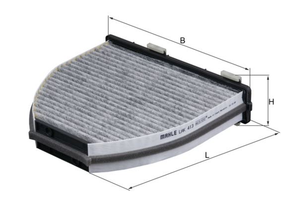 POLEN FILTRESI MERCEDES W204 W212 C218 X204 C190 C197 R231 KARBONLU