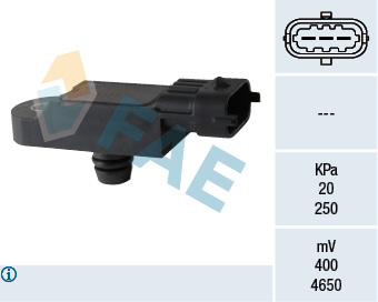 BASINÇ SENSÖRÜ CLIO III 1.2 16V 07> LAGUNA II-III 03> 2.0 16V MEGANE I 1.4e-1.4 16V-1.6 16V