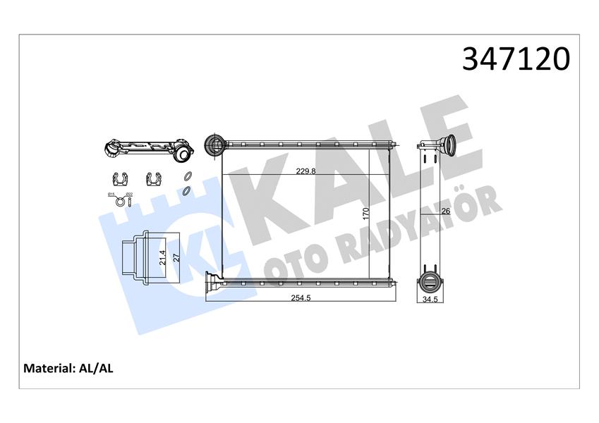 Kalorifer Radyatörü 308