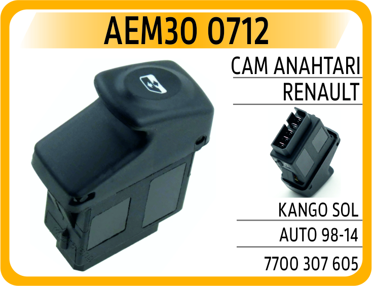 Cam Açma Anahtarı Sol