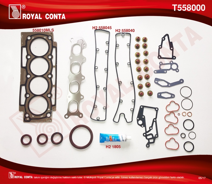 Motor Takım Conta (Reinz Keçeli+s.lastikli) P307-P...