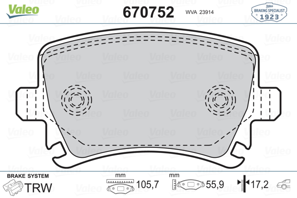 ARKA BALATA PASSAT-CC-CADDY-GOLF5-GOLF6-JETTA-A3-A6-LEON-OCTAVIA-SUPERB 04=>