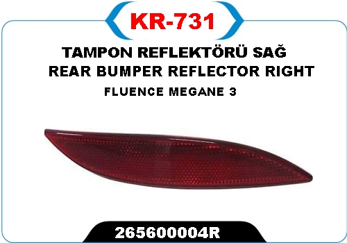 Arka Reflektör Sağ