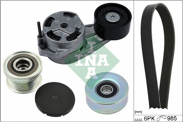 KANALLI KAYIS SETI BMW F20 F21 F30 F31 F35 KUTUKLU. ALTERNATOR KASNAKLI