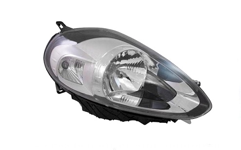 (20-C262-05-2B ) FAR SOL FIAT PUNTO EVO 09> (ELK. MOTORLU) KROM