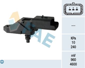 Basınç Sensörü (Map) Psa P206-P207-P307-P308-P407-...