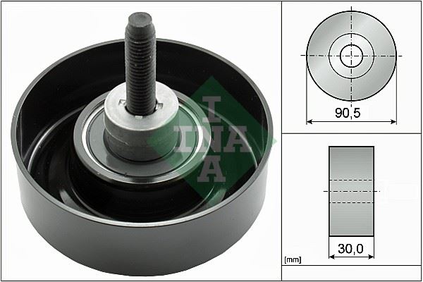 ALTERNATÖR GERGİ RULMANI FIESTA 1.8DI (00-)-FOCUS 1.8TDCI-1.8DI-1.8TDDI (98-04)-TOURNEO CONNECT 1.8D
