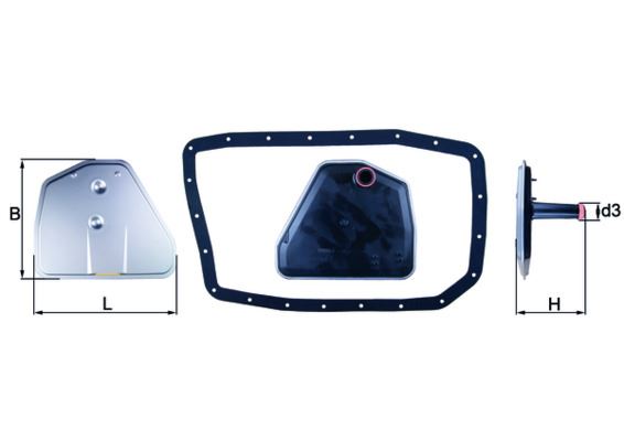 Otomatik Şanzıman Yağı Filtre Seti