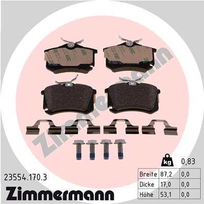 Arka Balata P207 1.6 16V VTI-1.6 16V T 06> P208...