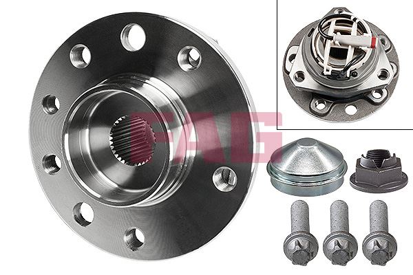 ÖN TEKER PORYASI RULMANLI ASTRA H-ZAFIRA 1.3CDTI-1.4-1.61.7CDTI-1.9CDTI 04=> (5 DELİK) (25.4x137x109