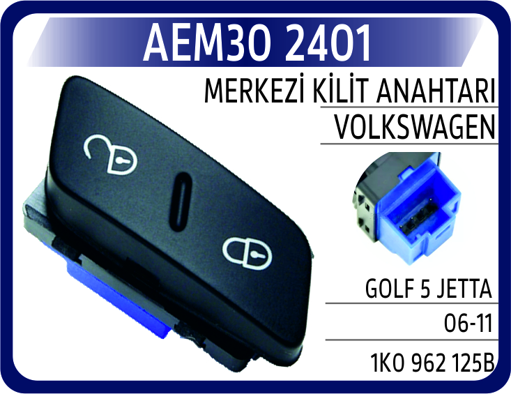 Merkezi Kilit Anahtarı