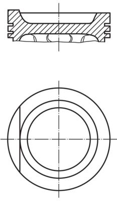 (X) Motor Piston+segman