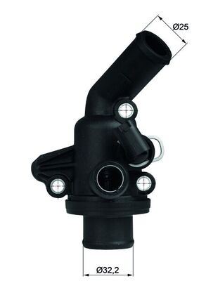 Termostat 87 °C (OM668) A-class