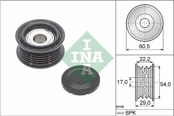 UMLENK-/FÜHRUNGSROLLE. KEİLRİPPENRİEMEN AUDİ