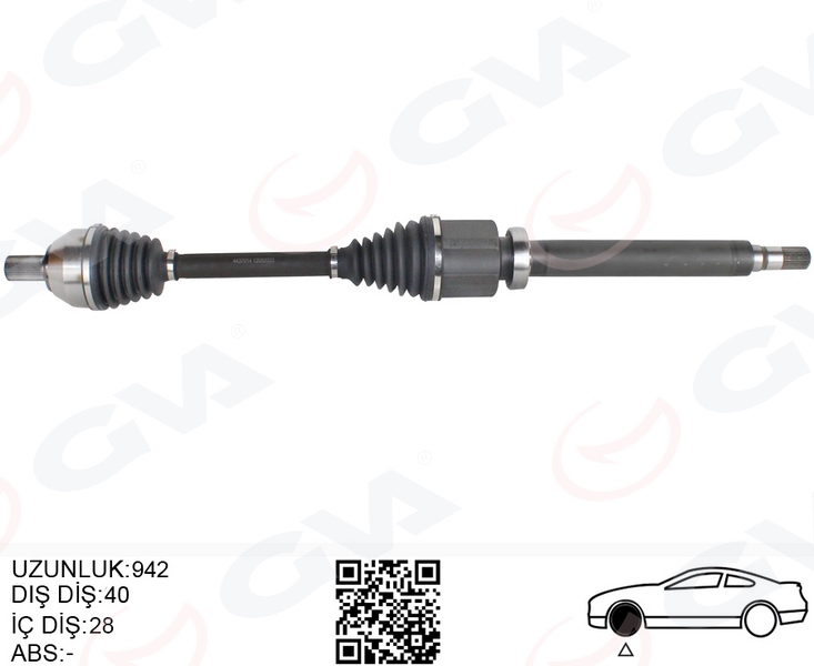 ÖN AKS KOMPLE SAĞ FORD MONDEO IV 2.0 TDCI 07>14