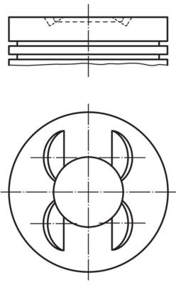 PİSTON COMPLETE (80)MM VW