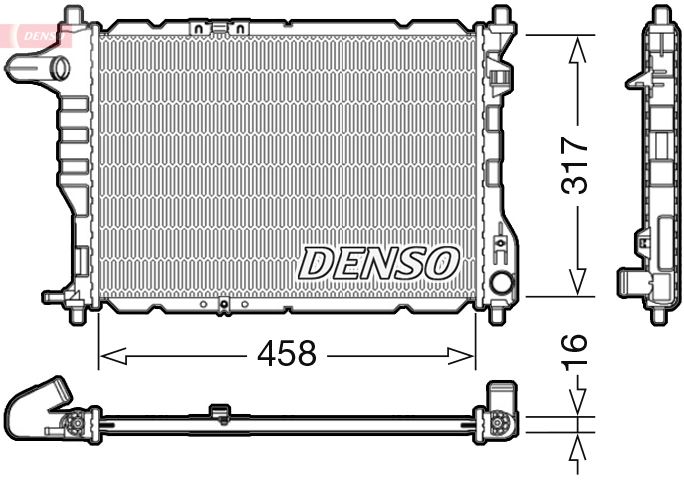 Radiator. Engine Cooling