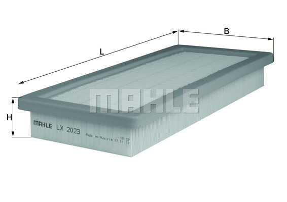 Hava Filtresi Psa P207-P3008 09> C4-C4 Picasso-...