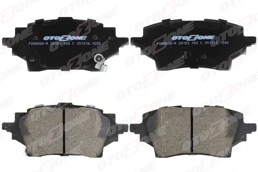 ARKA FREN BALATA TOYOTA COROLLA 1.2L 8NRFTS NRE210 19-> / 1.6L 1ZR-FAE ZRE210 19-> / 1.8L 2ZR-FXE Hybrid ZWE211 19-> / 1.5L M15A-FKS MZEA11 21->