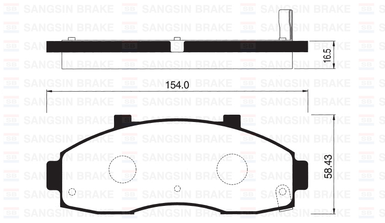 Ön Balata Pregio 2.5D (95-04) Pregio 2.7D 97=> ...