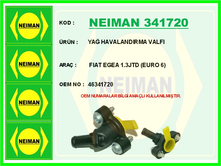 Yağ Havalandirma Valfi