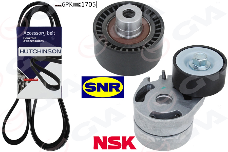 Alternatör Gergi Kiti Kütüklü P206-XSARA 1.4HDİ-P4...