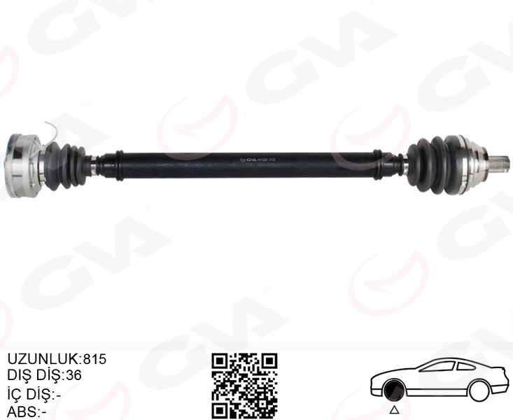 Komple Aks Ön Sağ Golf-leon-jetta-passat Cayb-cayc...
