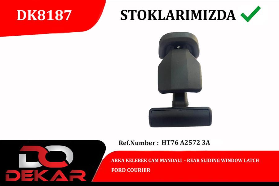 Arka Kelebek Cam Mandali