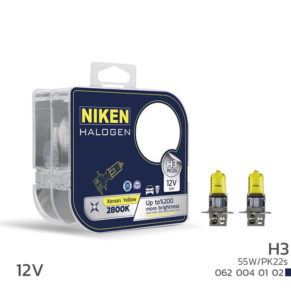 Niken 12V H3 55W Sari Işik Ampul PK22s 2800K'> Niken 12V H3 55W Sari Işik Ampul PK22s 2800K
