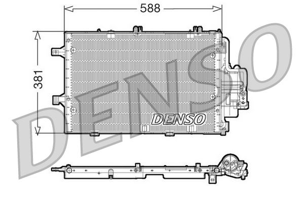 KLİMA RADYATÖRÜ (KONDENSERİ) CORSA C-COMBO C-TIGRA B 00> 1.0-1.2-1.4 (540x382x16)