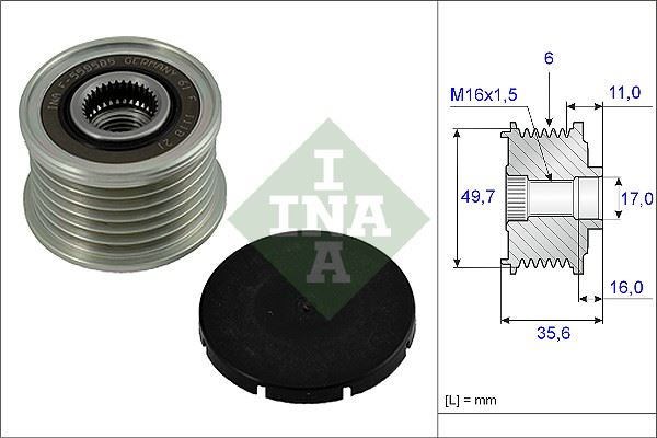 ALTERNATOR KASNAGI MERCEDES W202 W203 CL203 C209 W210 W461 W163 W220 W638 W639 B901>B904