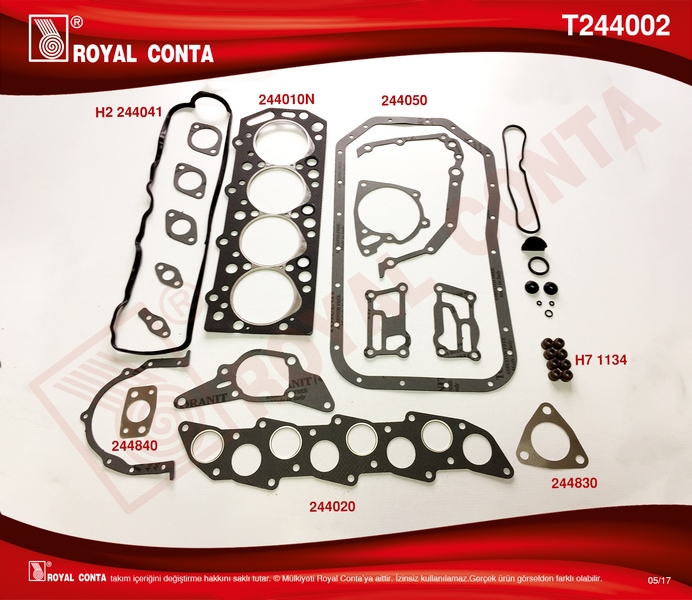 MOTOR TAKIM CONTA SUBAP LASTIKLI L300- HYUN H100