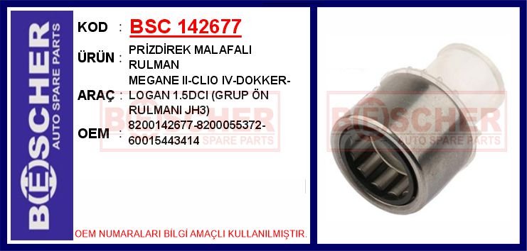Prizdirek Malafali Rulman