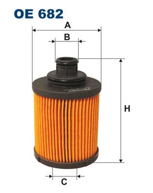 YAĞ FİLTRESİ OPEL ASTRA H-CORSA C-CORSA D-COMBO-MERIVA A-AGILA 1.3 CDTI 500 ALBEA DOBLO FIORINO PUNTO IDEA LINEA PANDA 07> MITO 09>15 YPSILON 03>12 1.3 MTJ