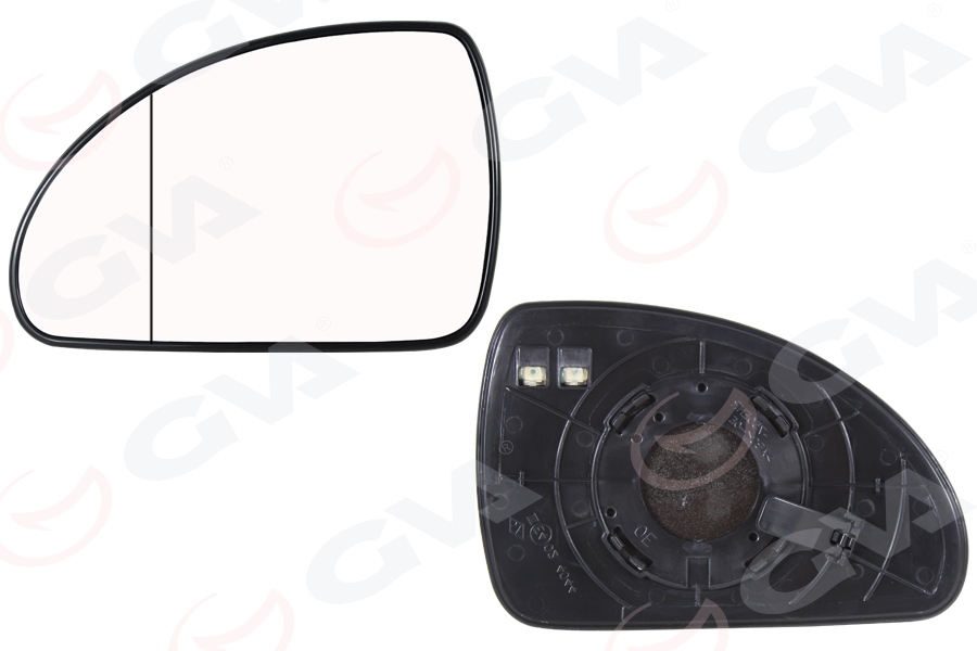 DIŞ DİKİZ AYNA CAMI SOL (ELEKTRİKLİ ISITMALI KÖR NOKTALI) KIA CEED 06-09
