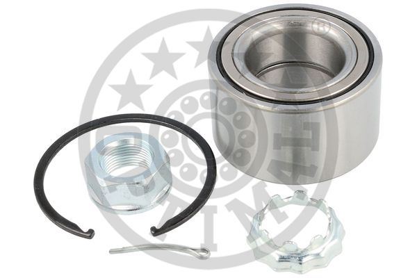 ÖN TEKER RULMANI TOYOTA AVENSIS 1.6L 3ZZ-FE ZZT250 03-08 / COROLLA 1.4L 1.6L 4ZZ-FE 3ZZ-FE ZZE120 ZZE121 VVTİ 02-06 / 1.4L 1ND-TV NDE120 04-06 (RULMAN+SEGMAN+SOMUN+EMNİYET PULU)