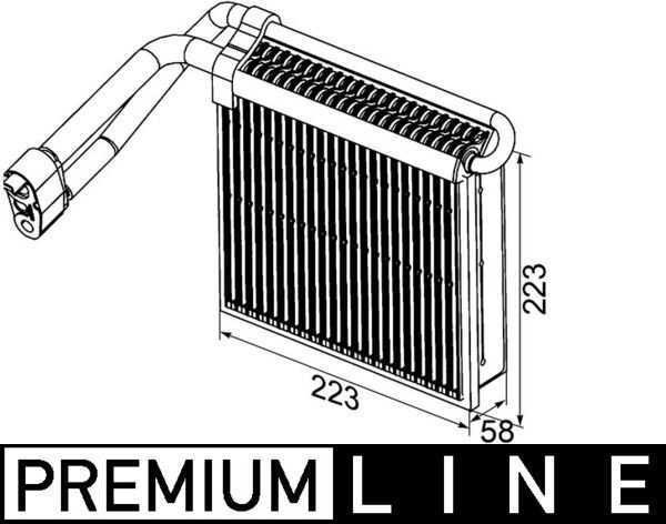 Klima Evaporator