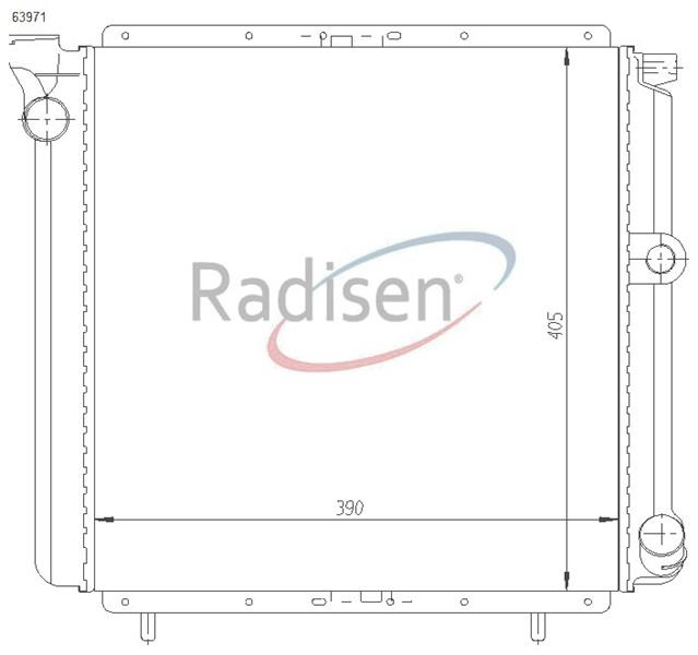 Radyatör R 9 Mechanical 400x398x34