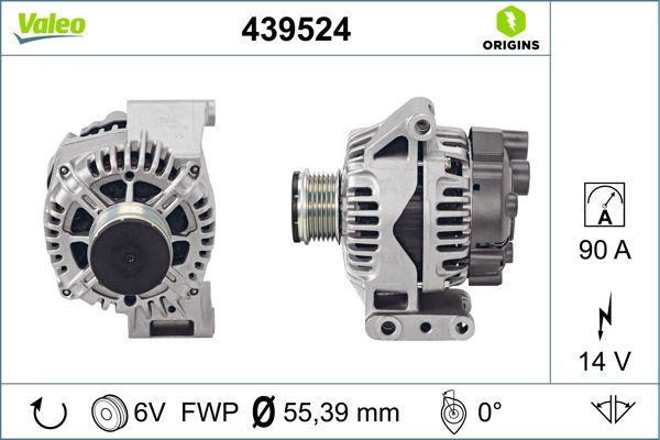 ALTERNATÖR KASNAĞI 90A (KLİMALI) CORSA C-ASTRA G-H-MERIVA A-TIGRA-AGILA-NEMO-BIPPER-GRANDE PUNTO- FIORINO-DOBLO 1.3 JTDI